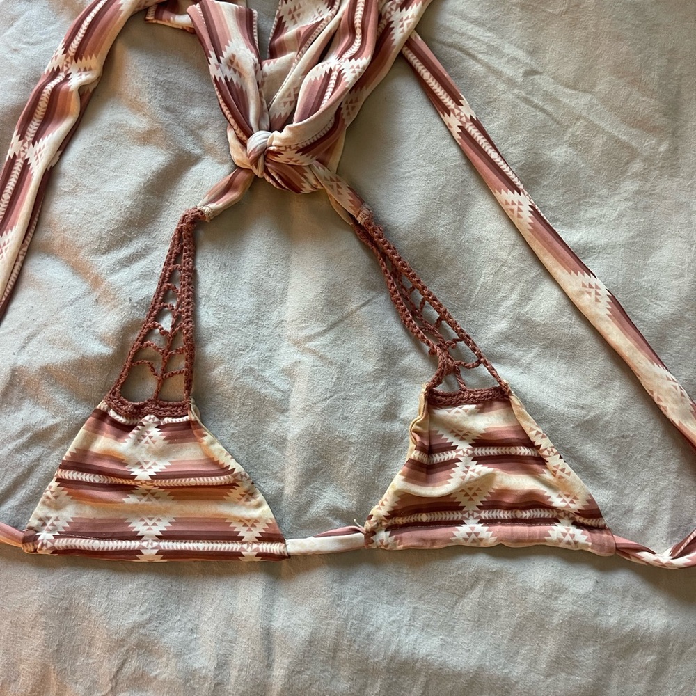 Boho Crochet Bikini Top